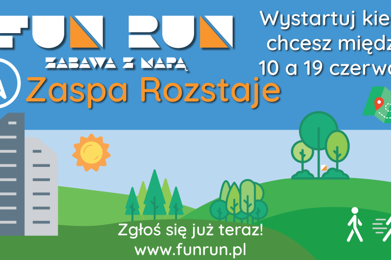 Wydarzenie: Fun Run zabawa z mapą - Zaspa Rozstaje, Kiedy? 2022-06-19 00:00, Gdzie? 